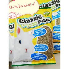 Thức ăn cỏ nén Classic pellet00gr -500g -1kg - 2,5kg