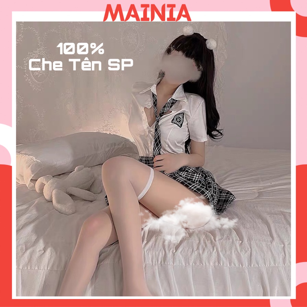 Set Đồ Ngủ Cosplay Học Sinh Xinh Xắn Dễ Thương Siêu Quyến Rũ Sexy Gợi Cảm Mainia Shop B225