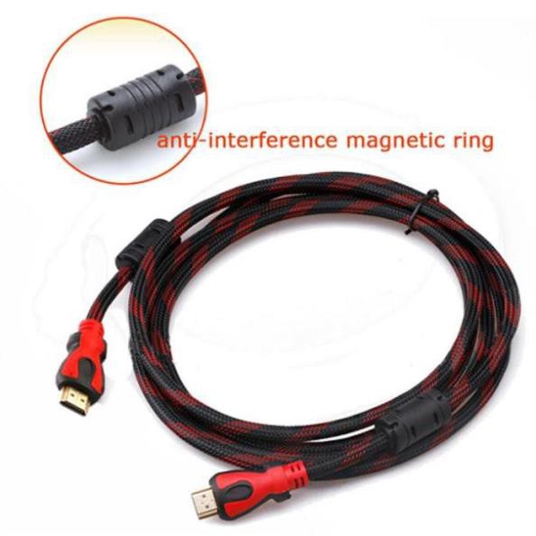 ✔️ Xả kho giá sốc -  Cáp HDMI,Dây kết nối HDMI (đỏ đen) - uy tin 1 đổi 1