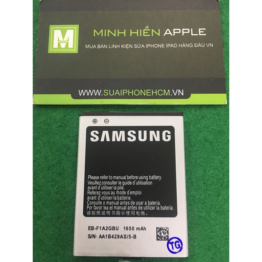 Pin SamSung Galaxy S2 i9100 EBF1A2GBU Zin mới bảo hành 6 tháng
