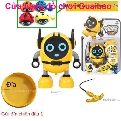 đồ sơ sinhBibi Wizard Gyro Đồ chơi Con quay ma thuật nhỏ Robot Kho báu Rực rỡ Chiến đấu Xe hơi Lướt