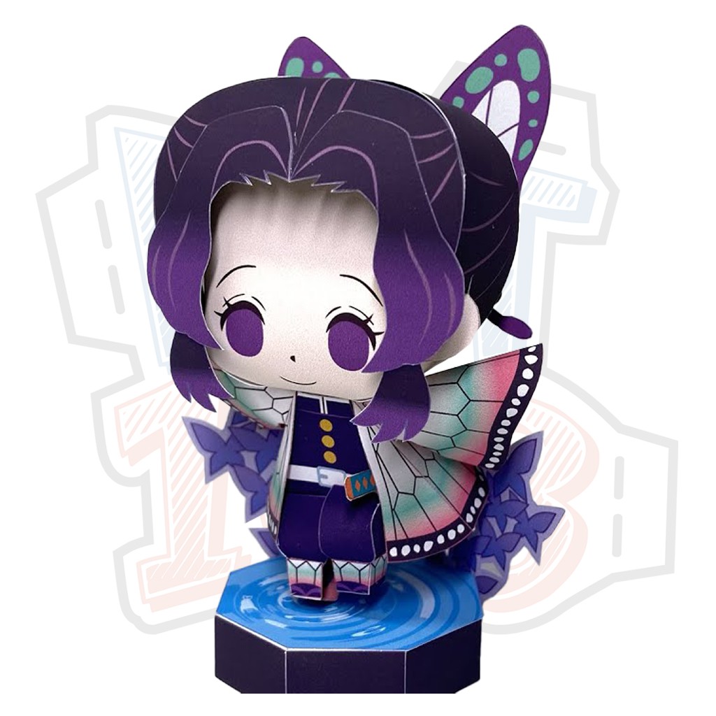 Mô hình giấy Anime Chibi Shinobu Kocho ver 3 - Demon Slayer  (Kimetsu no Yaiba)