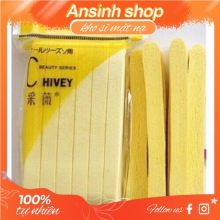 12 miếng mút rửa mặt