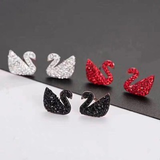 Bông tai Titan - Thiên nga - Swan Đỏ - Trắng - Đen