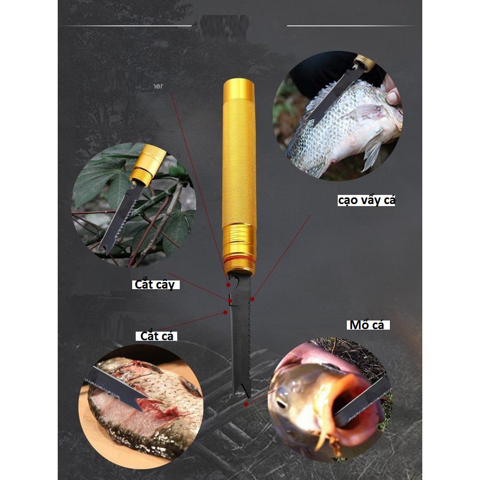 Xẻng Quân Dụng Đi Phượt Dã Ngoại Đa Năng, Xẻng Gấp Gọn Loại Xịn Chất Liệu Hợp Kim Cao Cấp