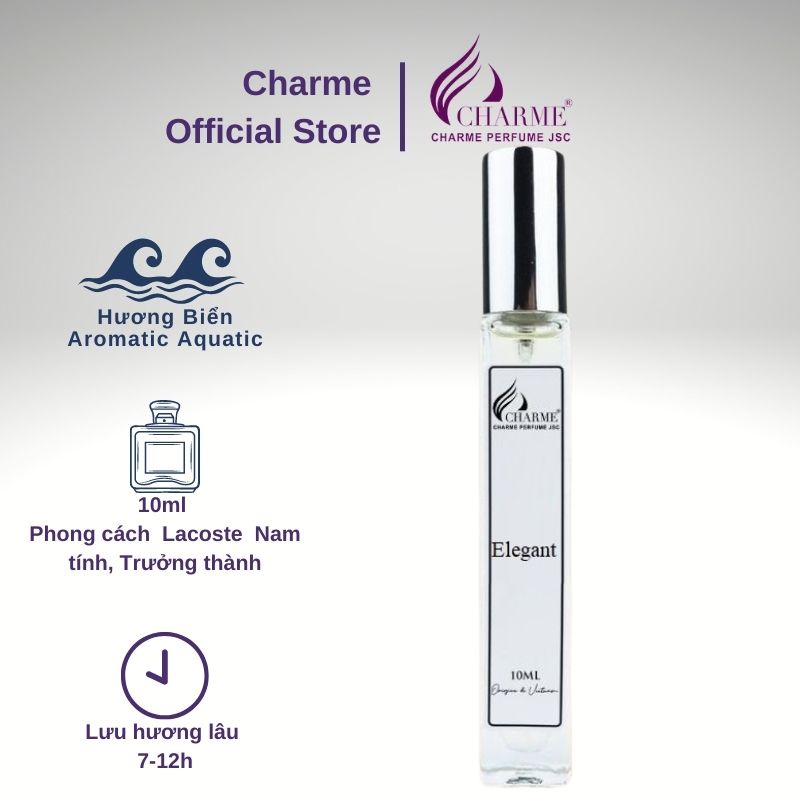 Nước hoa Charme Elegant 10ml