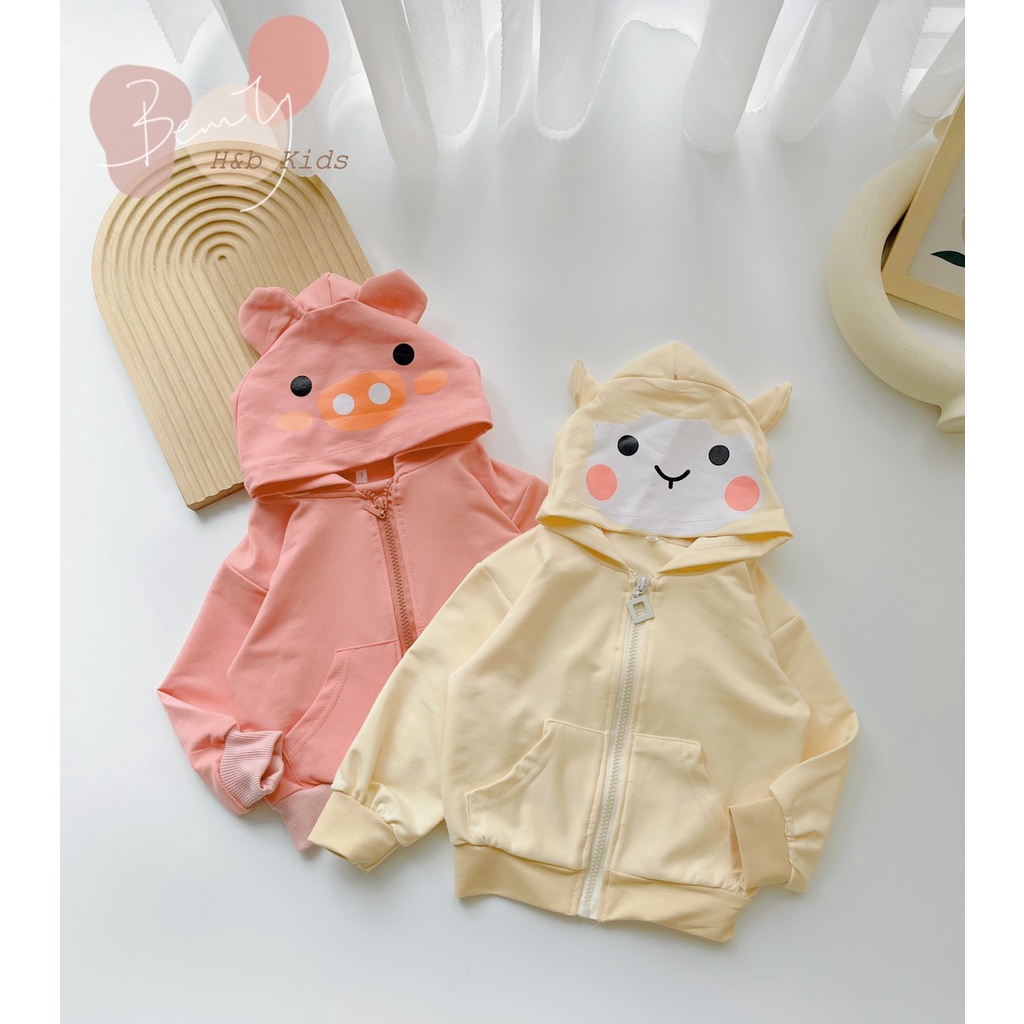 SALE ÁO KHOÁC COTTON GIÀY DẶN CHO BÉ GÁI SIZE 10-19KG(AKHEO)