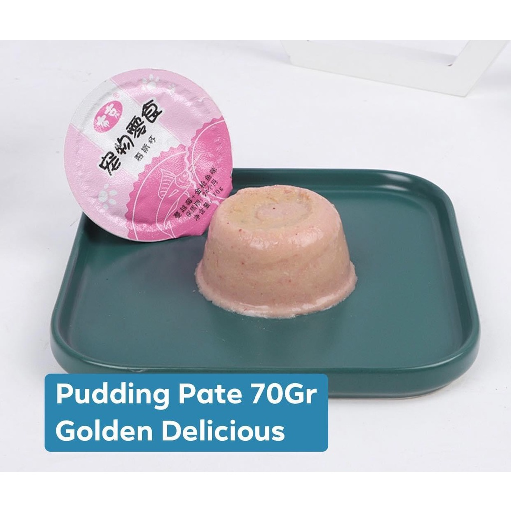 Pudding Pate 70Gr - Thức Ăn Vặt Cho Mèo 4 Vị - Ăn Vặt Nhưng No Đến Tối Lại Đầy Đủ Chất Dinh Dưỡng Từ Nguyên Liệu Thịt