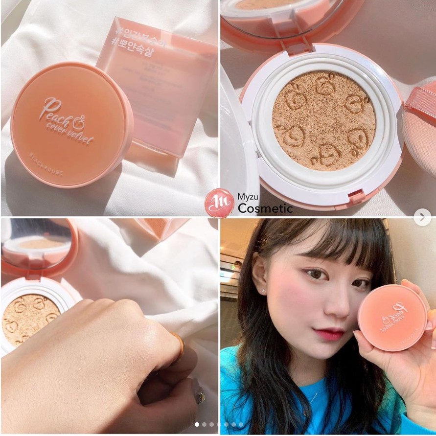 Phấn nước Black Rouge Peach Cover Velvet Cushion | BigBuy360 - bigbuy360.vn