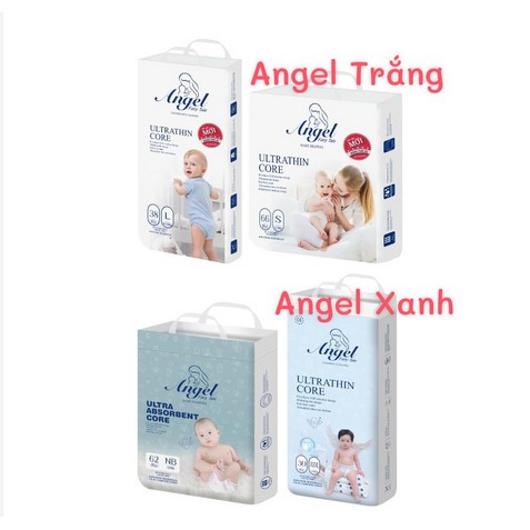 [SẴN HÀNG] Bỉm Dán/Quần Angel S66/M60/L56/XL52/M40/L38/XL36/XXL34