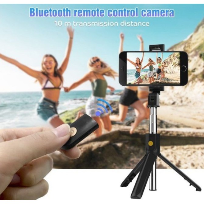 Gậy Tự Sướng Selfie 3 Chân Đứng Tripod K07 - - Cao Cấp Remote điều khiển từ xa - Giá rẻ nhất