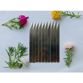 Dao Xẽ Tôm - Sét 5 Cây. Chất Liệu Inox 304 Cao Cấp Không Rỉ Sét. 5 Cây Dao Xẽ LưngTôm + Rút Tim Tôm