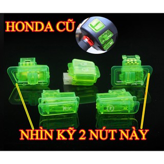 Bộ Công Tắc Màu Siêu Đẹp Trang Trí Xe Máy 5 Chi Tiết Sh 2010, Lead 110 Cũ , Wave,Future Cũ