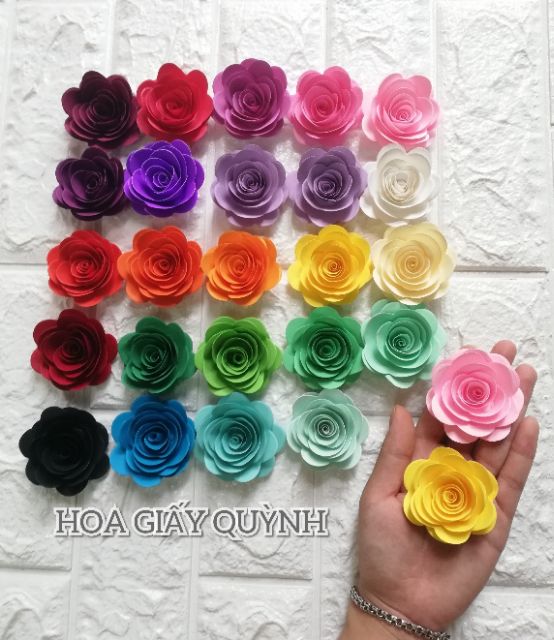 Set 10 hoa hồng cuốn cắt sẵn_ giấy mỹ thuật cao cấp nhập khẩu - có clip hướng dẫn dẫn cứ | BigBuy360 - bigbuy360.vn