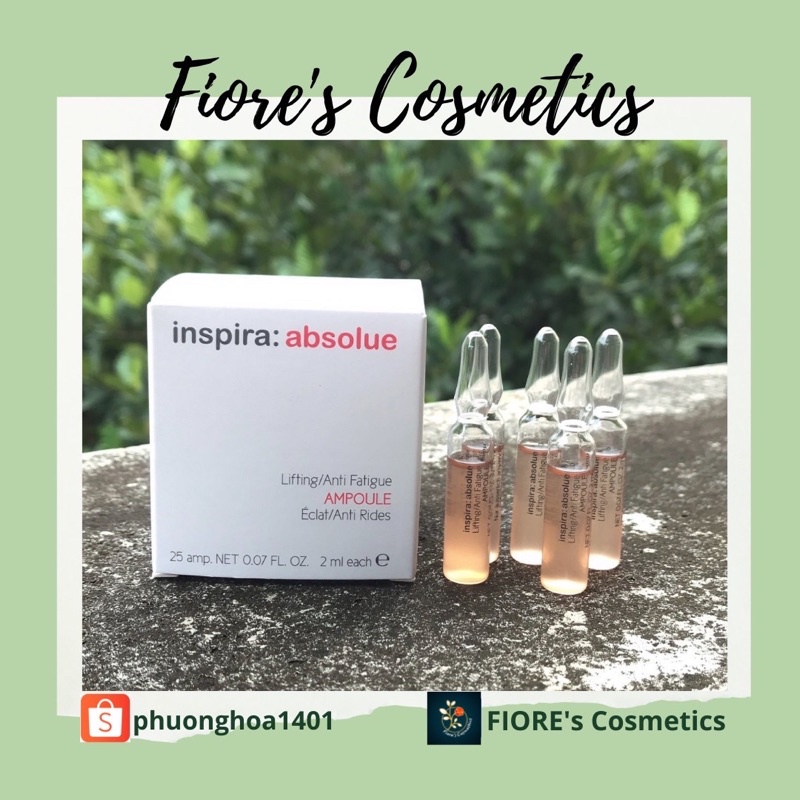 Serum n.âng c.ơ Inspira Absolue Lifting Anti Fatigue AMPOULE
