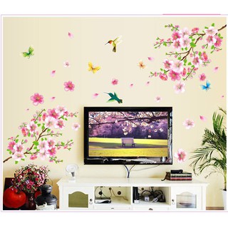 Decal hoa tầm xuân HP130
