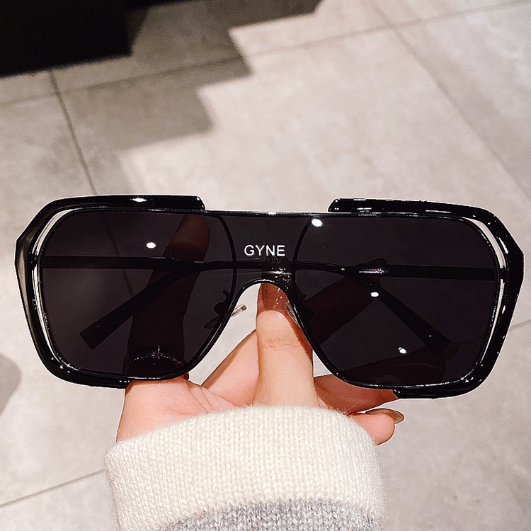 Kính Mát Gọng Vuông Kim Loại Thời Trang Cho Nam Nữ