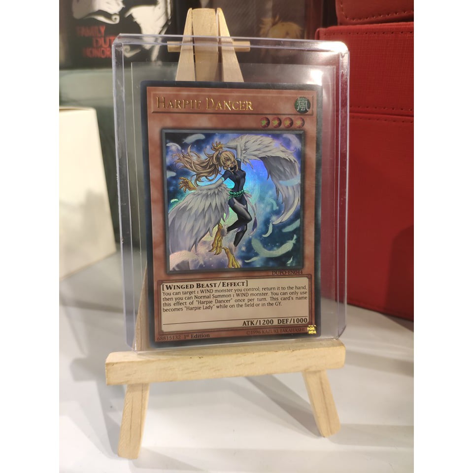 Lá bài thẻ bài Yugioh Harpie Dancer - Ultra Rare - Tặng bọc bài nhựa bảo quản