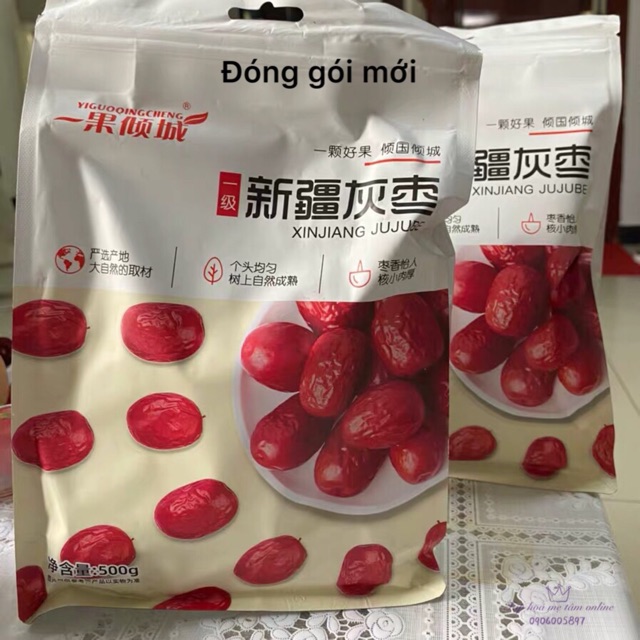 Táo tàu đỏ Tân Cương Trung Quốc loại 1 quả vừa 500g | BigBuy360 - bigbuy360.vn