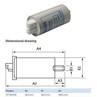 Tụ bù Philips CP18BU28