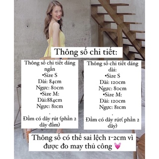 [Sản phẩm độc quyền Ruly] Đầm 2 dây tiểu thư