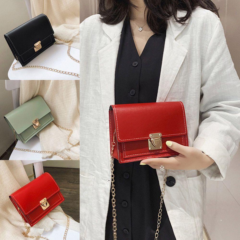 EBINLANDS Túi Đeo Chéo Da PU Phong Cách Châu Âu