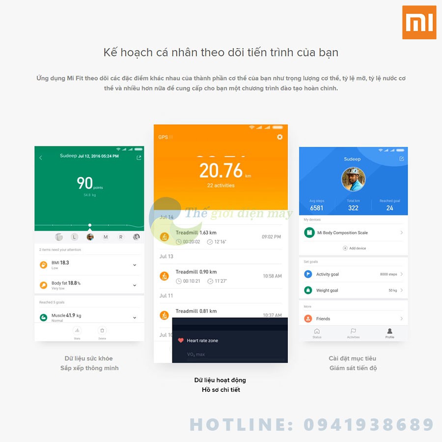 Cân điện tử thông minh Xiaomi Body Fat Scale 2 Universal (2019) - Bảo hành 6 tháng