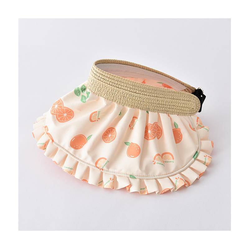 Nón Vành Rộng Hở Chóp Chống Nắng Thoáng Khí Phong Cách Hàn Quốc Thời Trang Mùa Hè Cho Bé