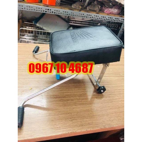 Ghế ngồi xe EXCITER yên nệm không tựa có gác chân