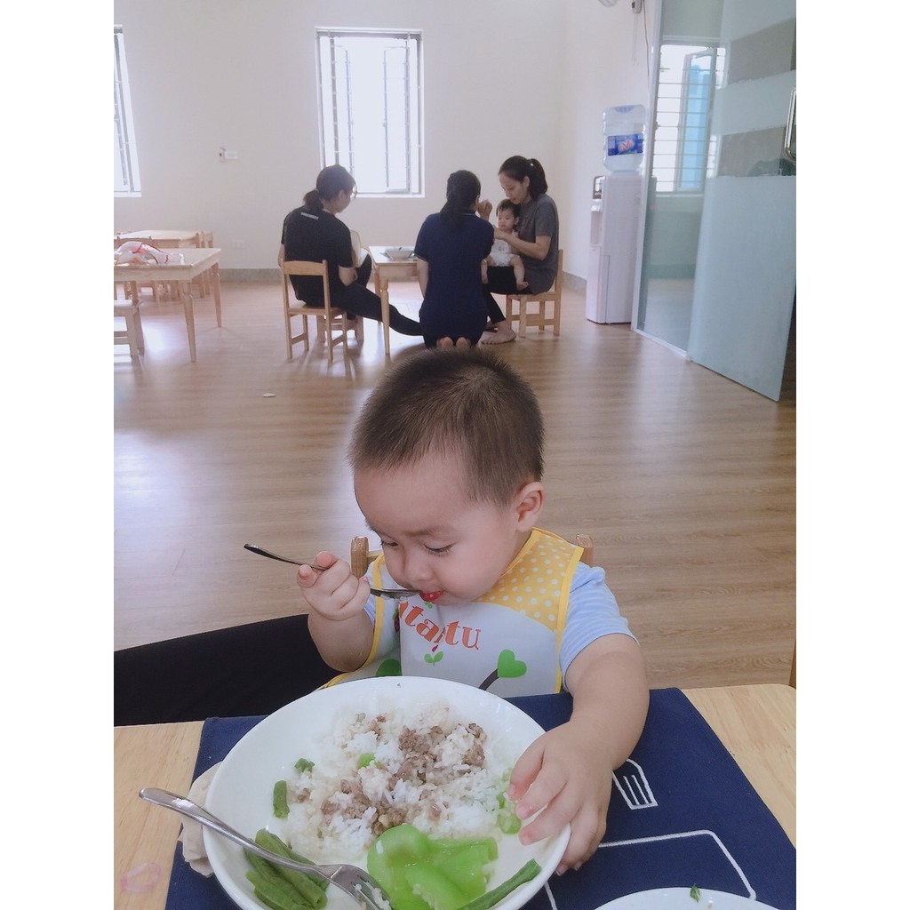 Bigsale - Yếm ăn dặm có máng