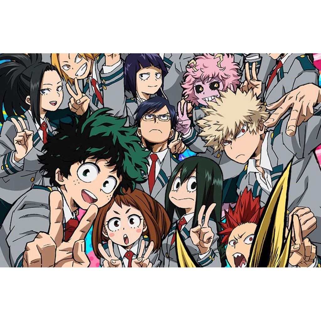 (UP) Hộp quà viền tròn Boku no Hero Academia Học viện anh hùng | BigBuy360 - bigbuy360.vn