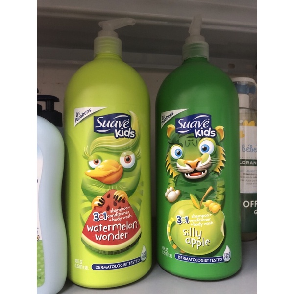 Sữa tắm suave kid 1.18L