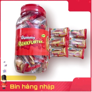 6 Hủ Tặng 1 Túi kẹo Dẻo Hamburger Yupi