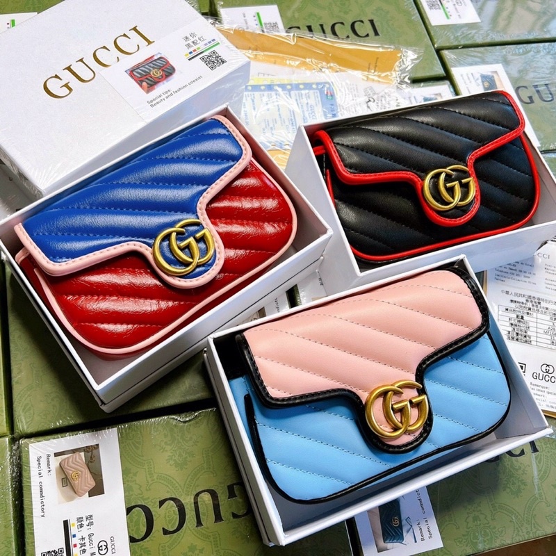 Túi gucci phối size 18