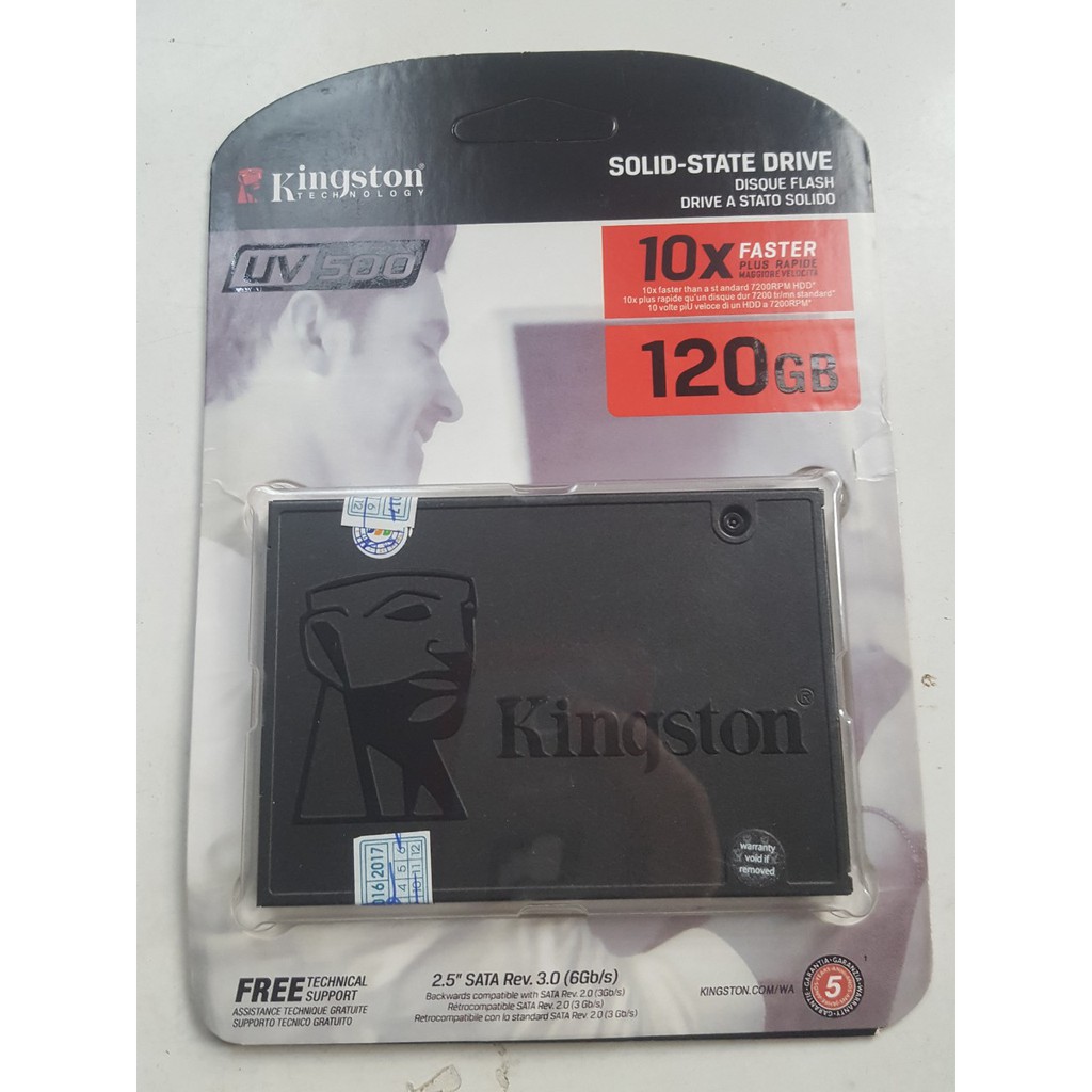 Ổ cứng SSD Kingston Laptop chính hãng FTP Bảo hành 36 tháng