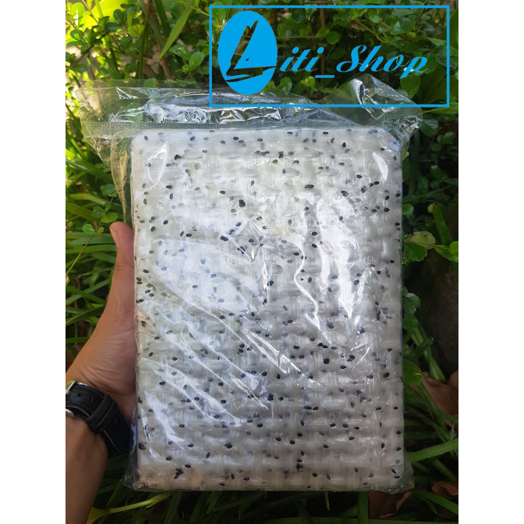 Bánh tráng mè đen Út yến
