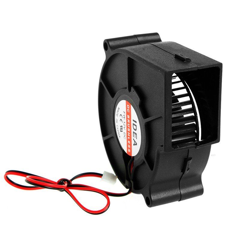 BTSG* 75mmx30mm DC 12V 0.24A 2-Pin Computer PC Sleeve-Bearing Blower Cooling Fan 7530