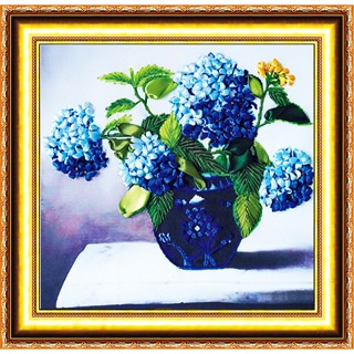Tranh thêu ruy băng 40x40cm