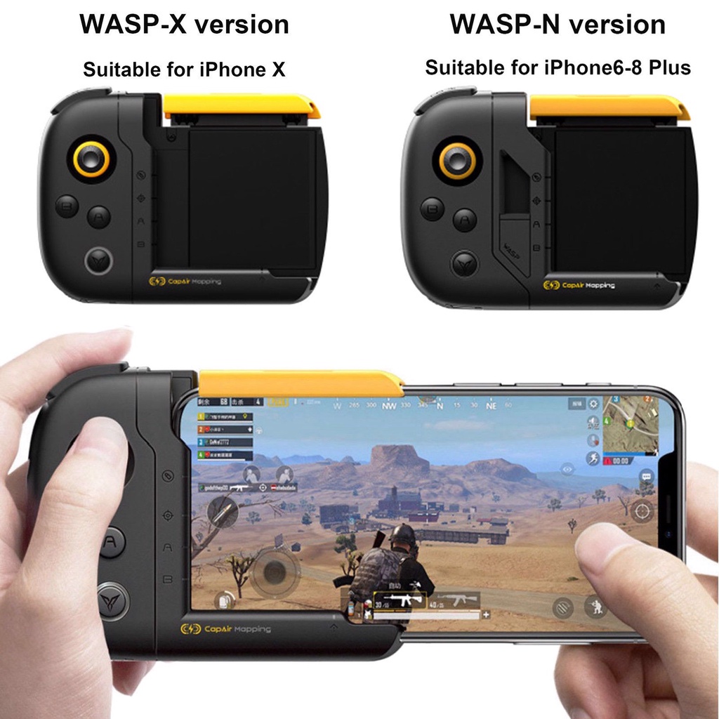 Tay cầm chơi game Flydigi WASP X / WASP N - Tay cầm chơi game PUBG & Liên Quân cho iOS và Android
