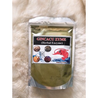 GÓI 500G GINCACU ZYME - THỨC ĂN TẠO MẦU CHO TÔM