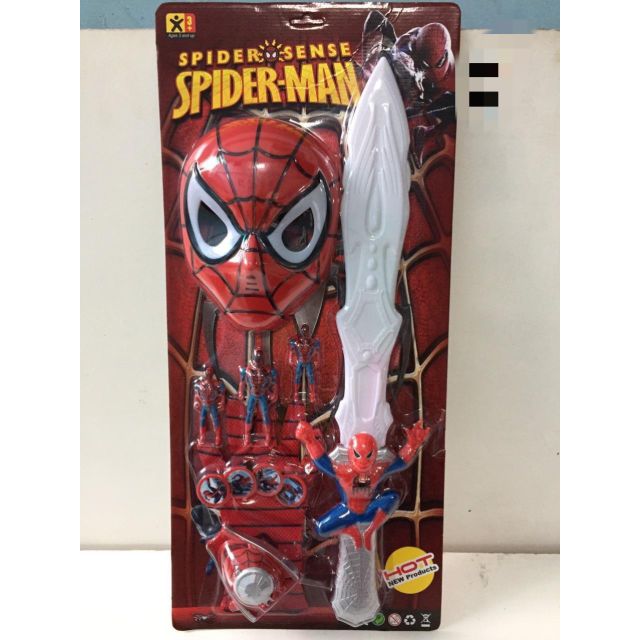 Bộ đồ chơi phụ kiện Spiderman Người nhện dùng pin