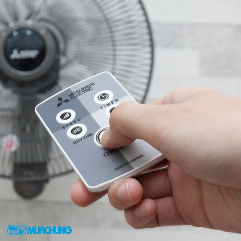 Remote quạt Mitsubishi (Quạt cây và tường hàng đẹp đã có pin).