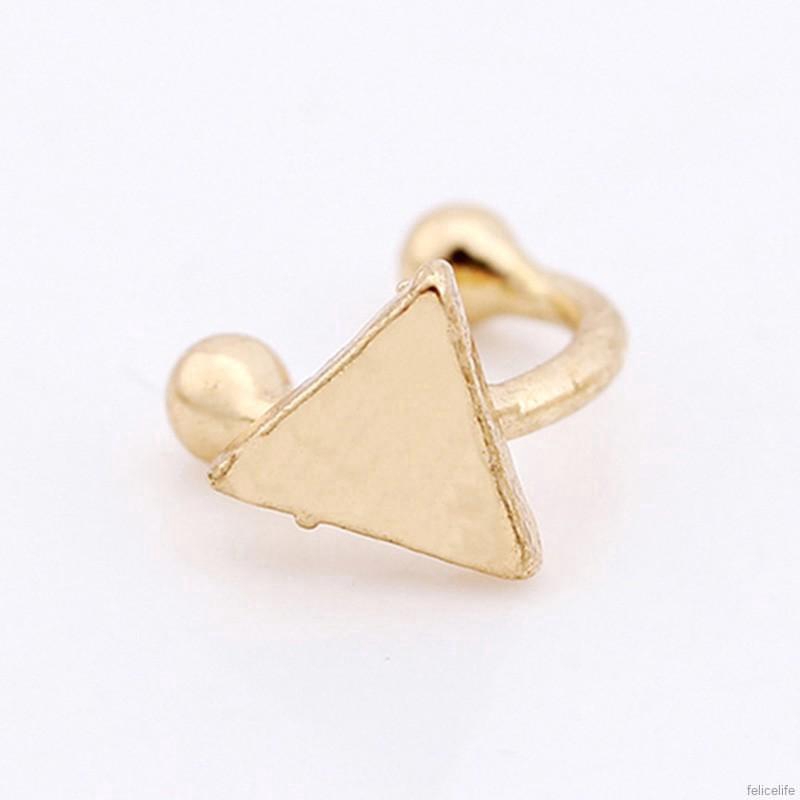 Bông tai dạng kẹp hình chữ U độc đáo thời trang cho nữ