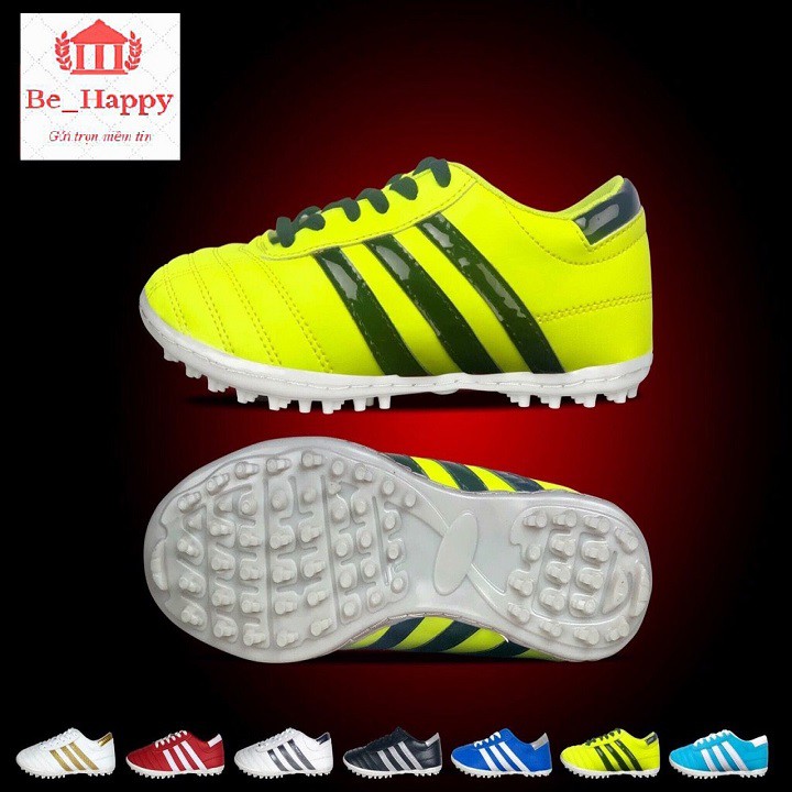 Giày Đá Bóng Wika 3 Sọc 🧡Nhập Mã Giảm [NCVV5KK] ⚽Flash Sale Giày Đá Bóng Tốt