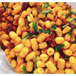 Nui sấy lá chanh khô bò 500gam