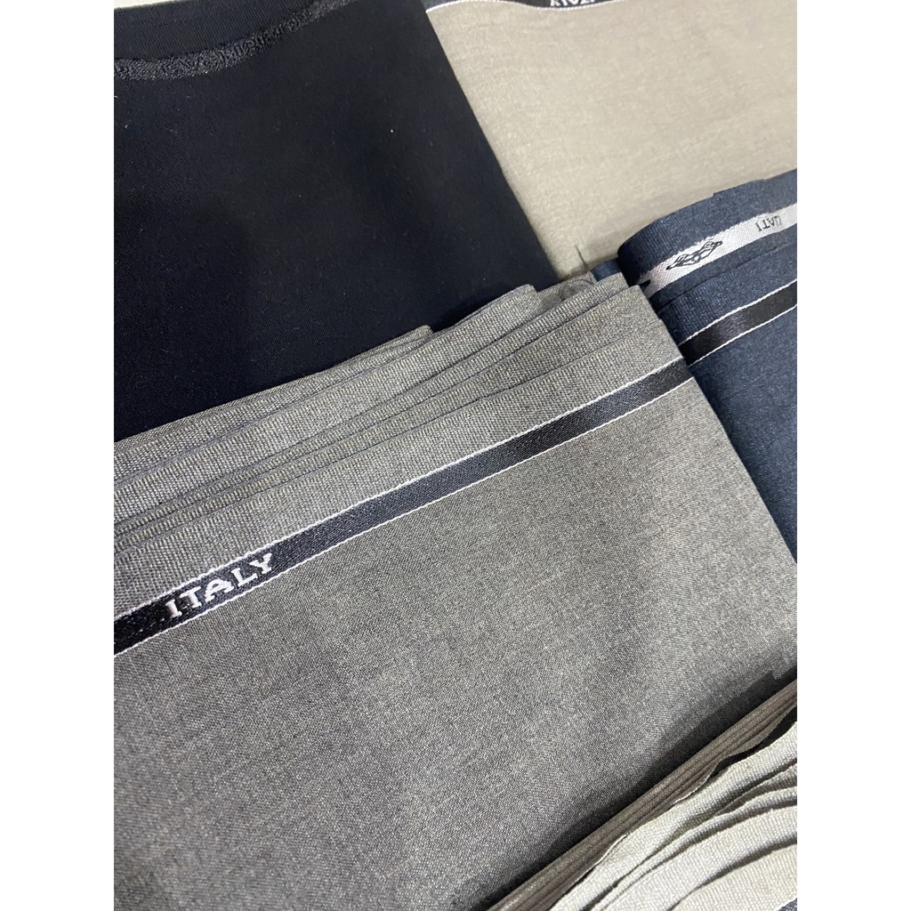 VẢI QUẦN TÂY NAM CASHMERE HÀNG Ý CAO CẤP- KHÔNG CO GIÃN  - MẪU 3