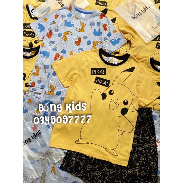 Bộ Hè Bé Trai Hoạt Hình TILT