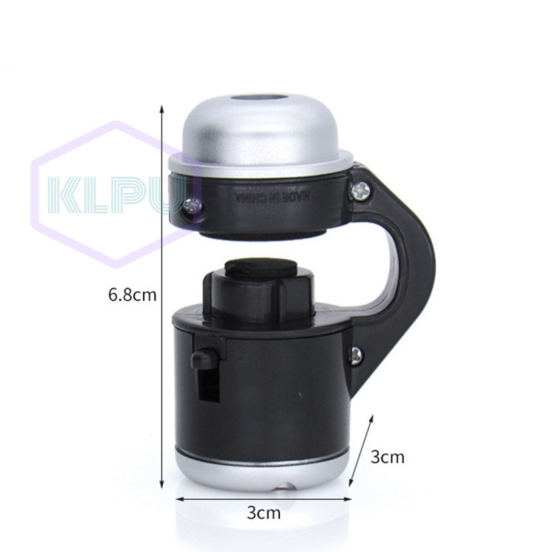 Mobile Phone Microscope Telescope Camera Clip Lens 30x Zoom LED Light Photography