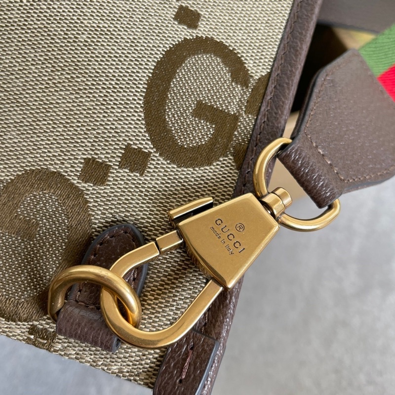 Túi xách nữ Gucci GC tote size 31 da thật phối vải dệt hàng vip 1-1