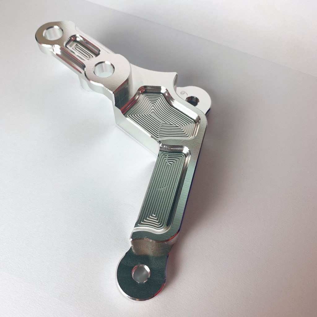 COMBO Heo Adelin 4pis Đĩa Overside 260mm Pát CNC Pát Trước gắn VARIO (Heo Phải Lắp Trái) - lắp đặt như Zin không độ chế